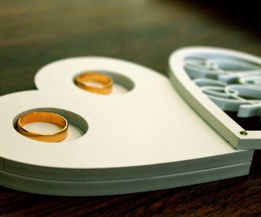 Well-organised divorce hearing binder with labelled tabs